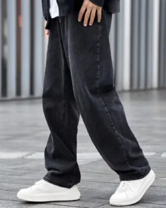 Black Oversized Baggy Jeans
