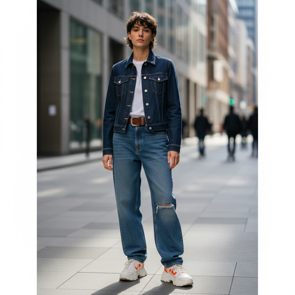 Modern Baggy Jeans Outfits for 2025 1
