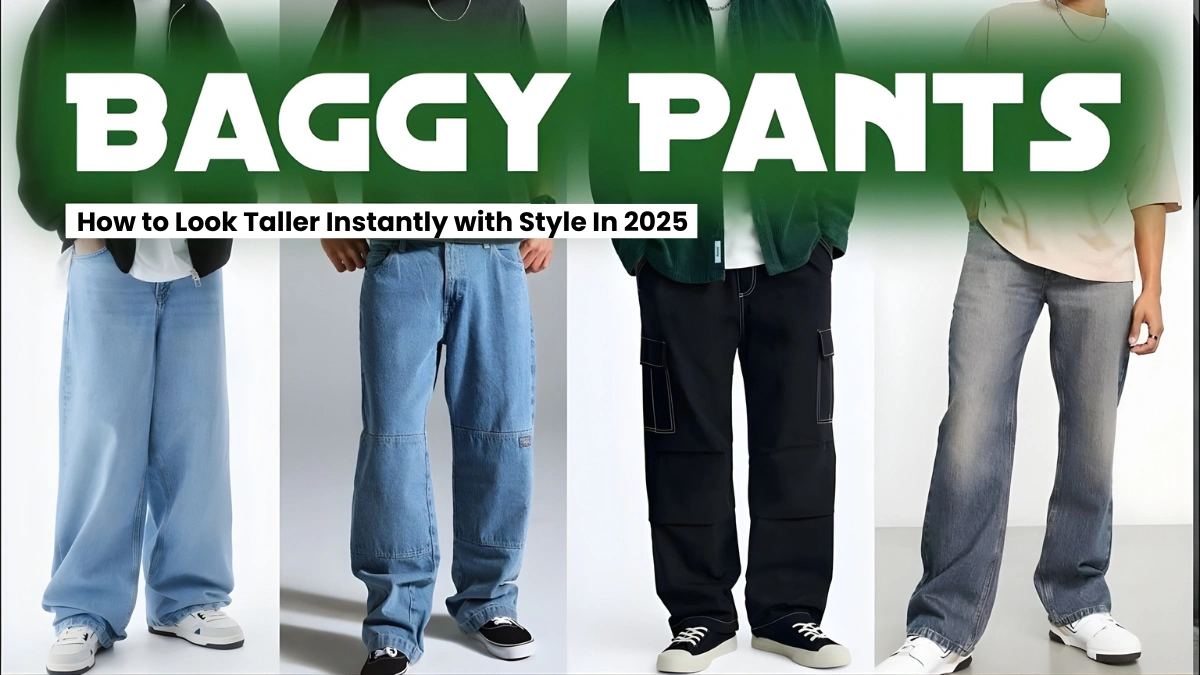Baggy Jeans for Short Men