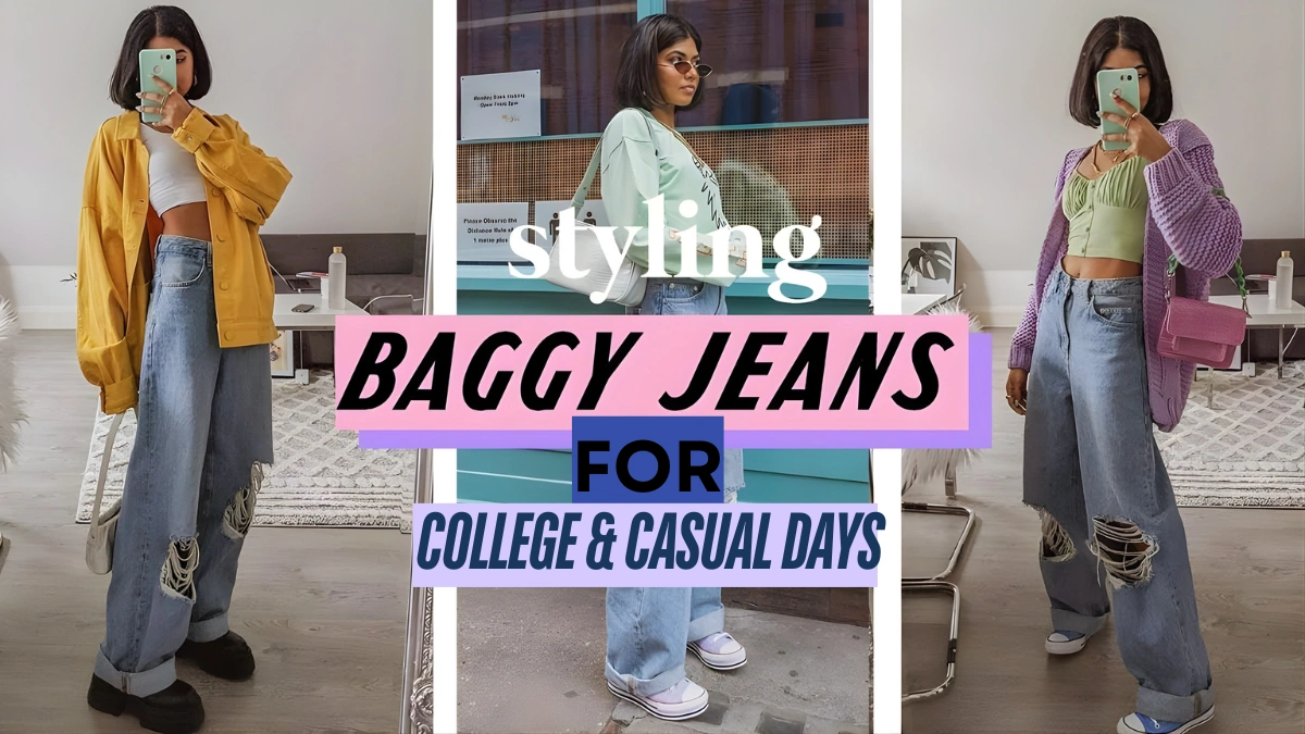 Style Baggy Jeans for College & Casual Days