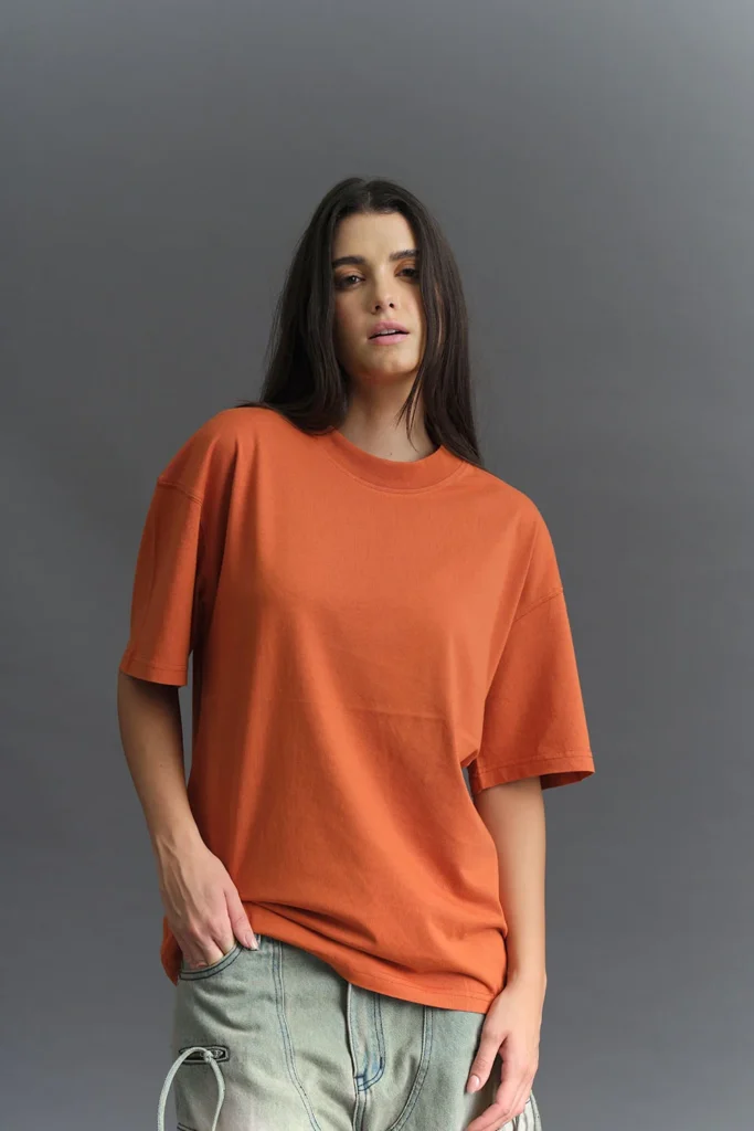 Solid Oversized Teshirt