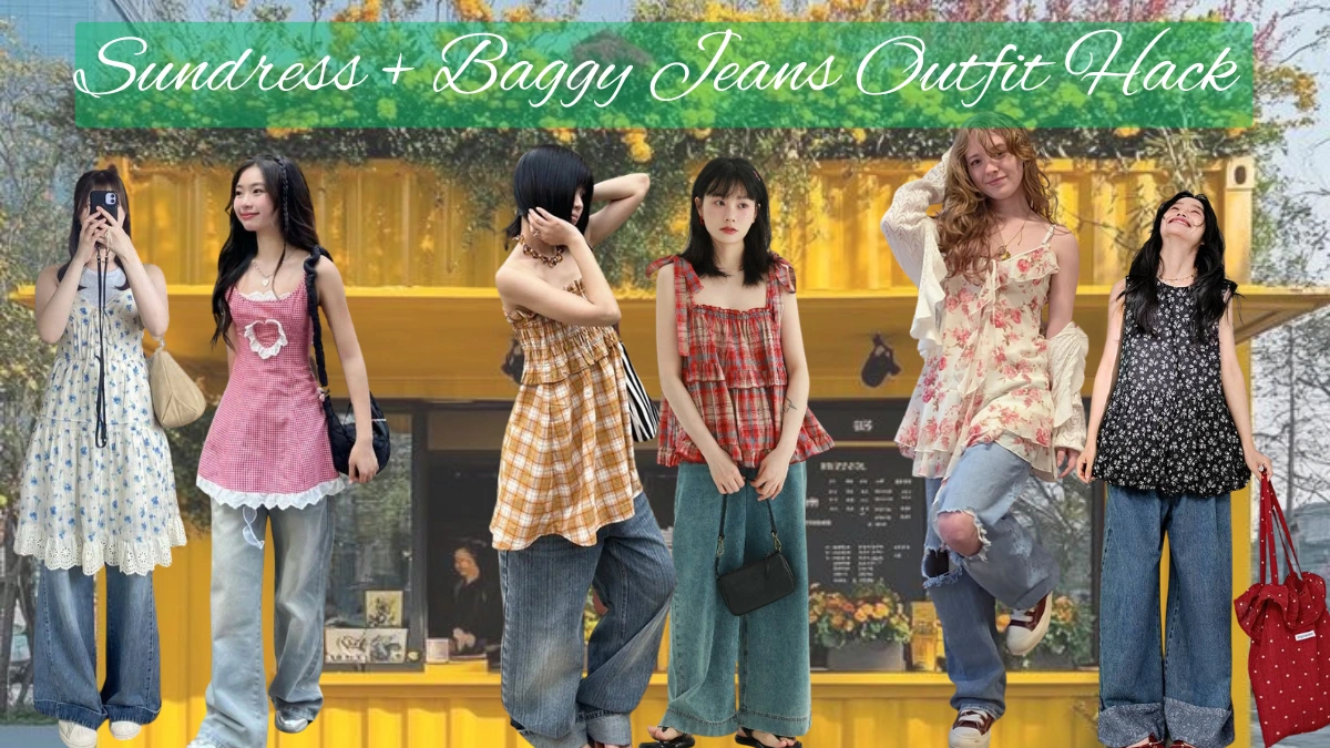baggy jeans styling women