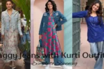 baggy jeans with kurti