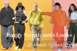 baggy sweatpants men outfits