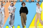 baggy sweatpants outfits women