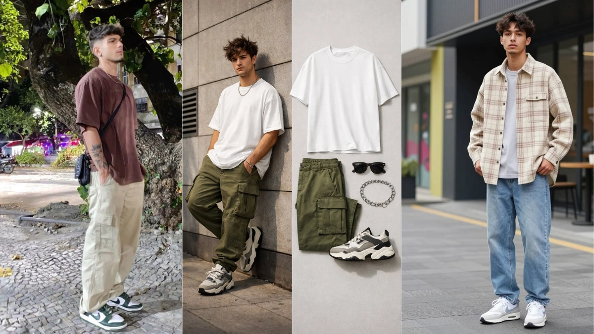 shoes for baggy jeans men