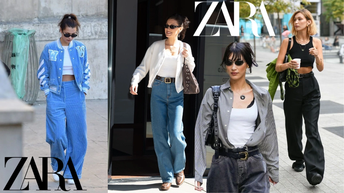 zara baggy jeans