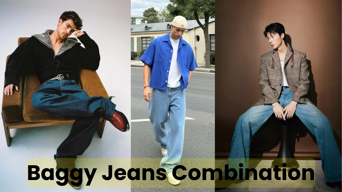 Baggy Jeans Combination men
