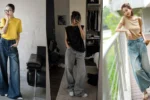 Korean baggy jeans outfit ideas