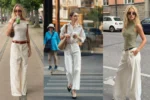 Off White Baggy Jeans Women
