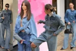 baggy jeans with denim jacket