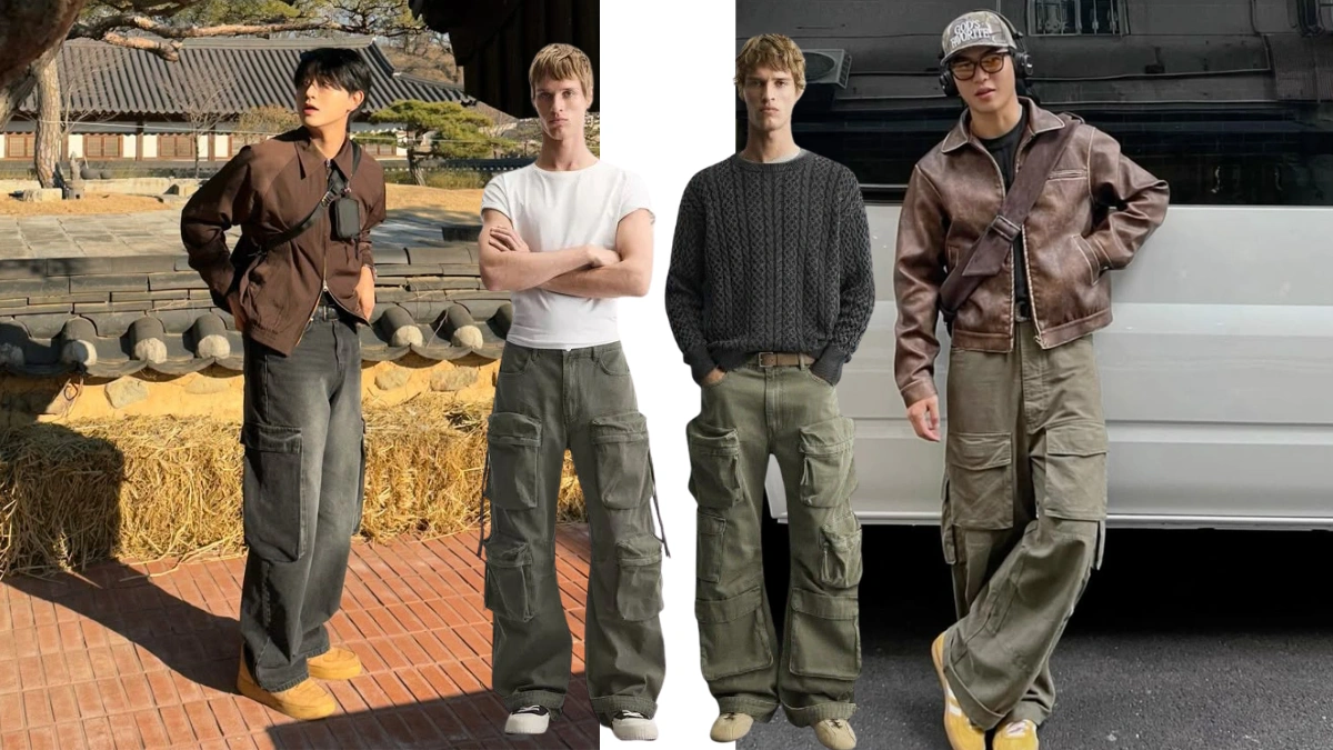 cargo jeans men