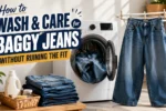 How to Wash & Care for Baggy Jeans Without Ruining the Fit