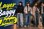 Layer Baggy Jeans