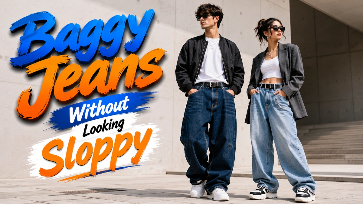 Baggy Jeans Without Looking Sloppy